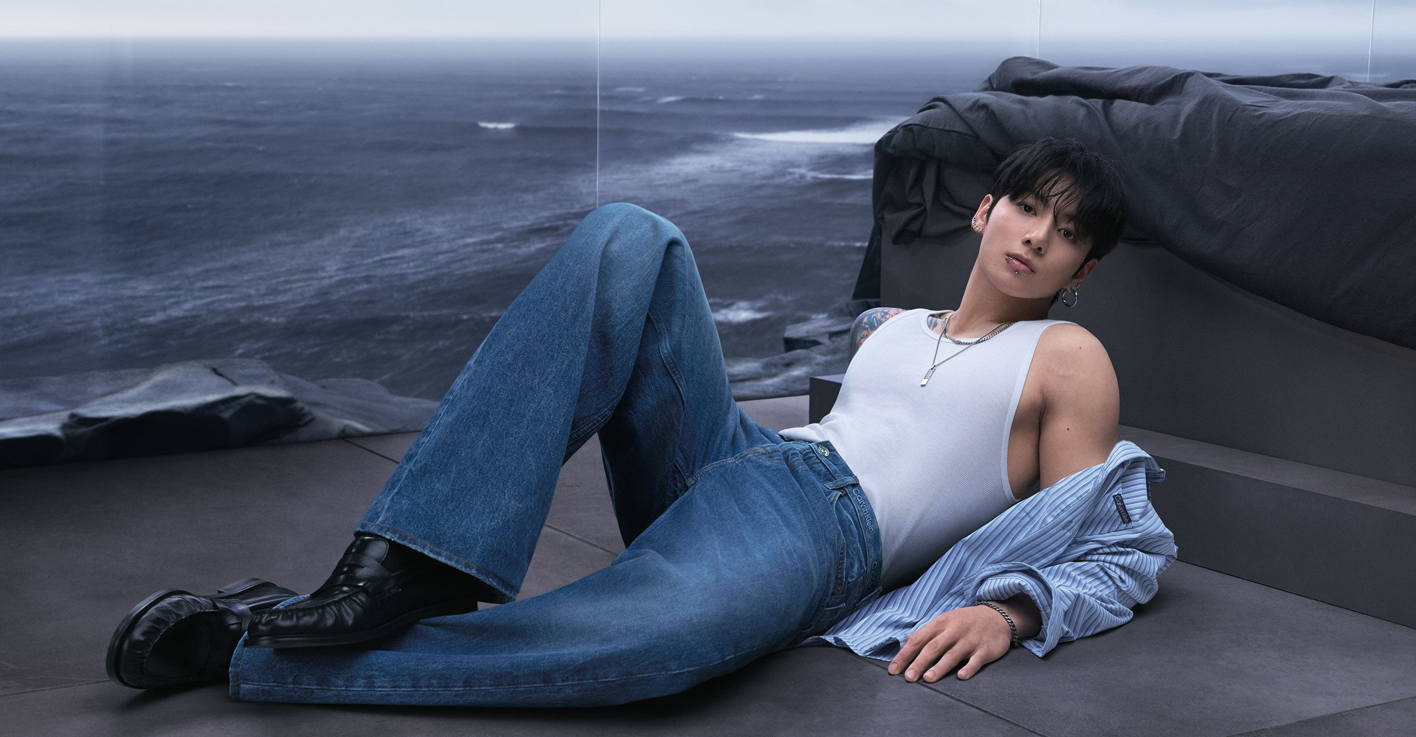 Calvin Klein Jung Kook Goes Baggy