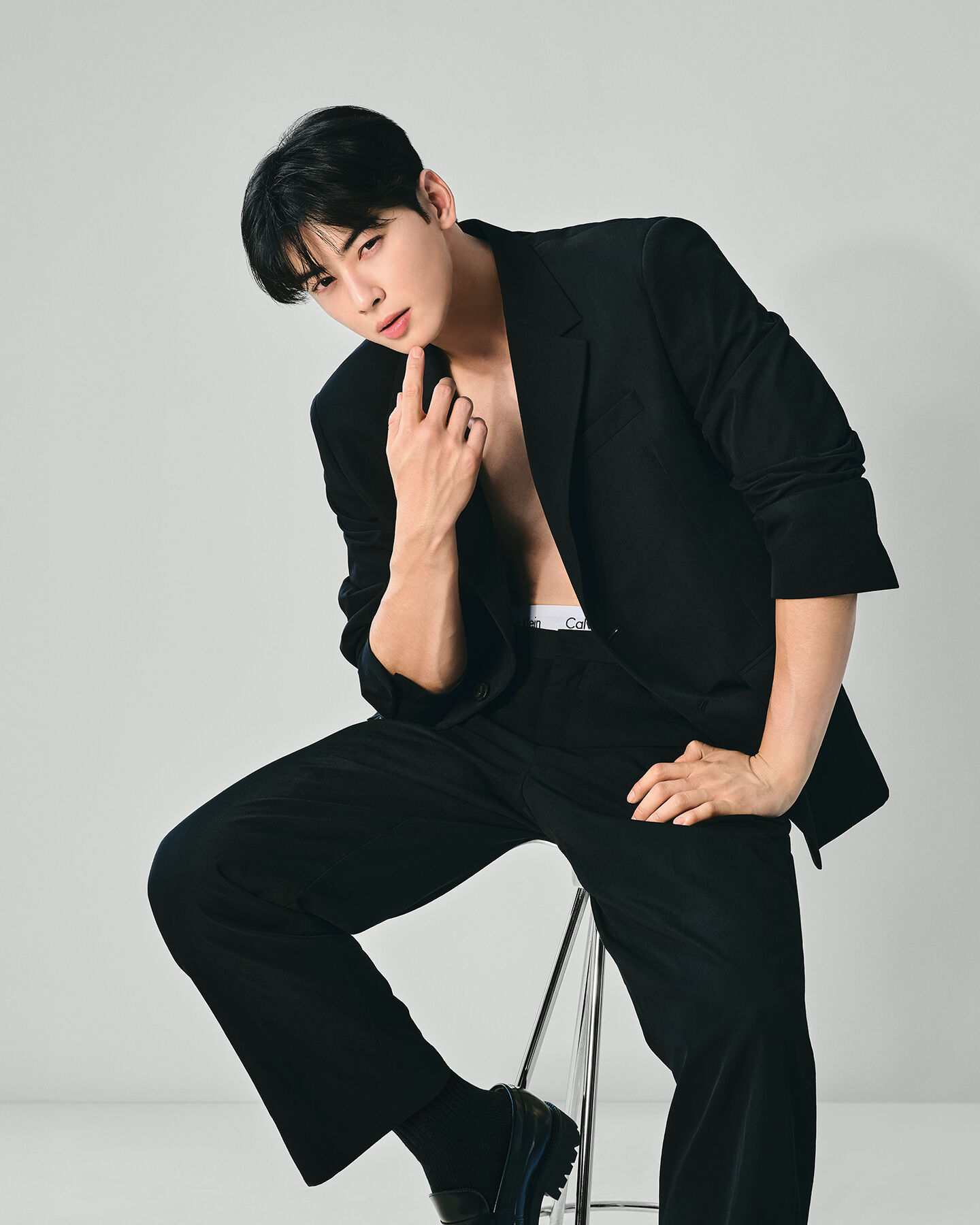 Calvin Klein featuring Cha Eun-woo in Men's Pants