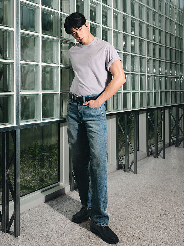 Calvin Klein featuring Cha Eun-woo in Men's Denim