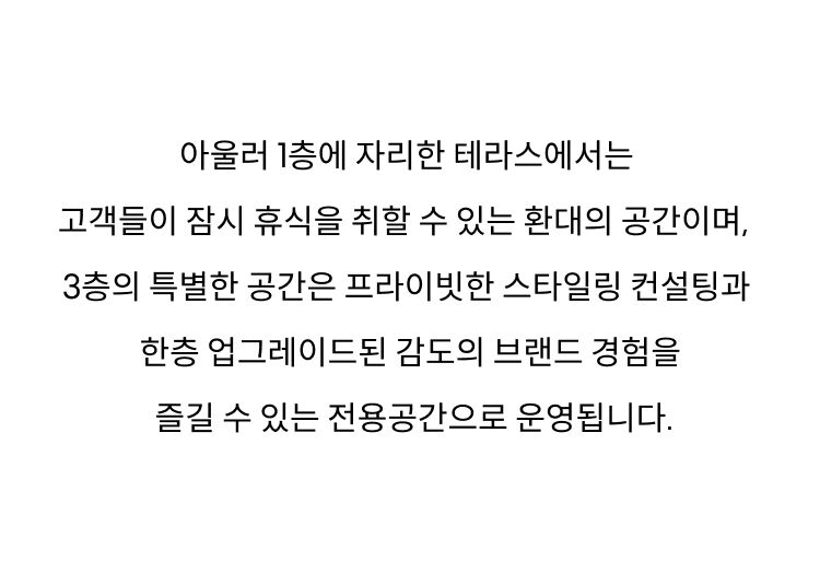 Calvin Klein Seongsu store