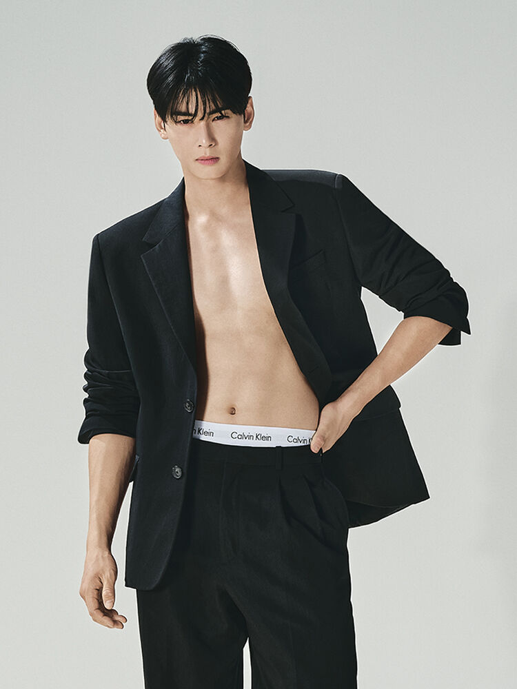 Calvin Klein featuring Cha Eun-woo in Men's Underwear