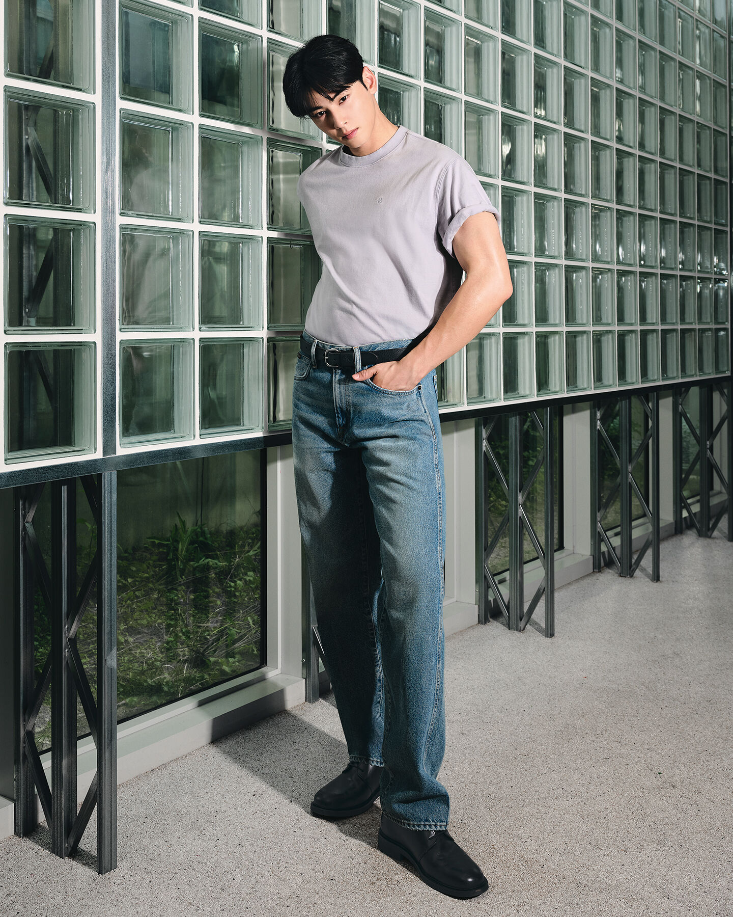 Calvin Klein featuring Cha Eun-woo in Men's Denim