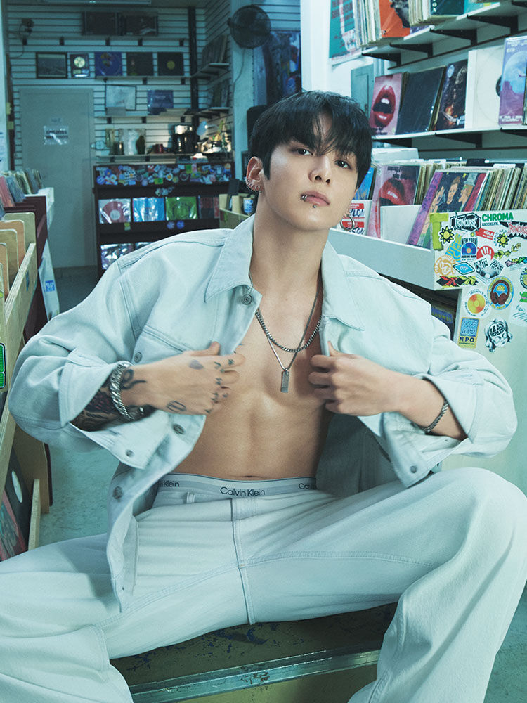 Calvin Klein Jung Kook Goes Baggy