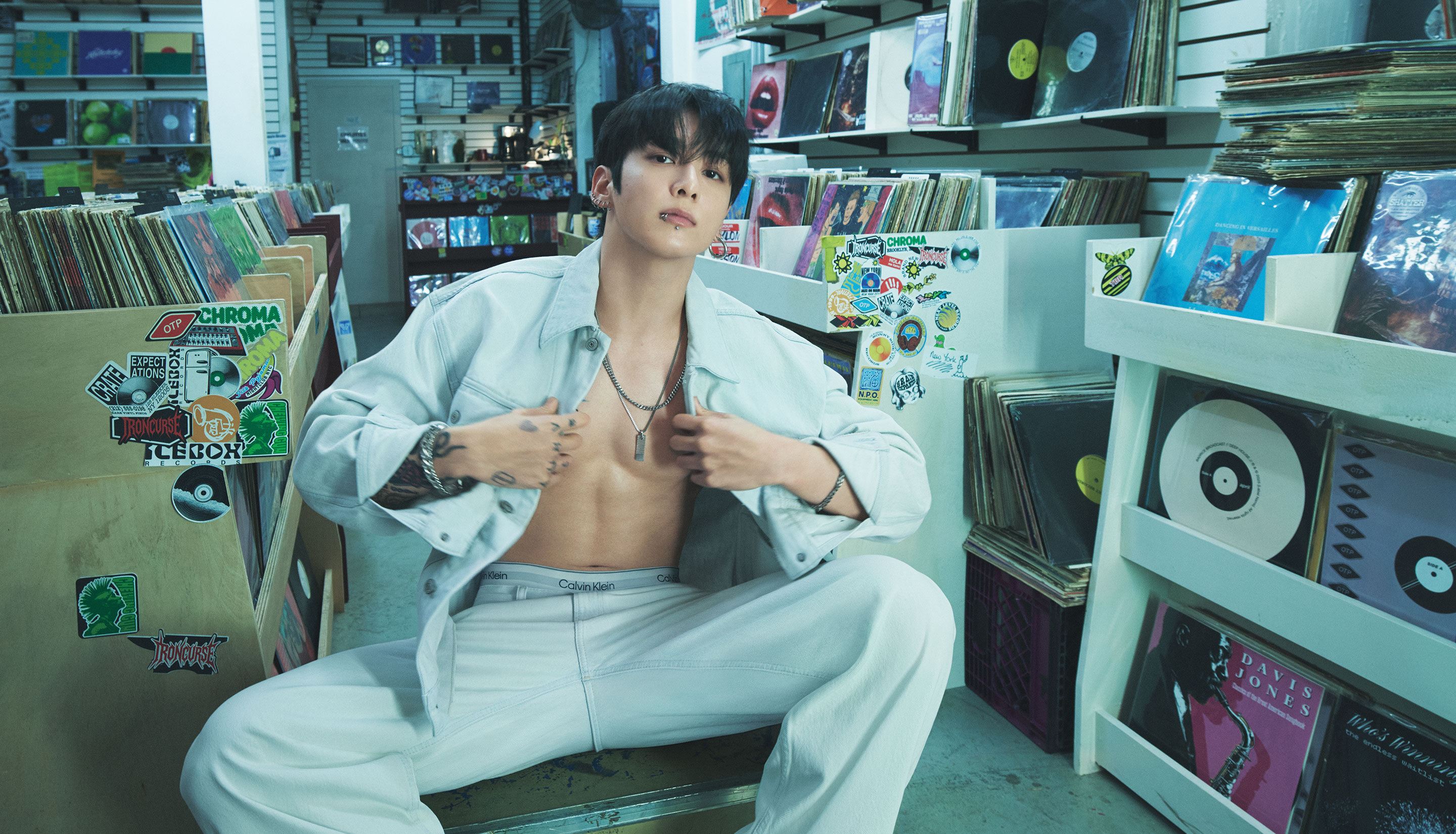 Calvin Klein Jung Kook Goes Baggy