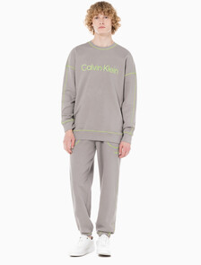 Buy 남성 퓨쳐쉬프트 라운지 조거팬츠 in color SATELLITE/GREEN FLASH