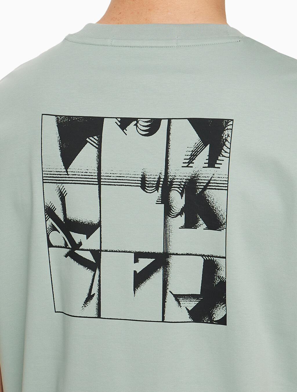 Buy 남성 레귤러핏 그래픽 반팔 티셔츠 in color KHAKI GREY