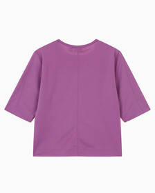 Buy 여성 박시 핏 에센셜 기능성 반팔 티셔츠 in color AMETHYST