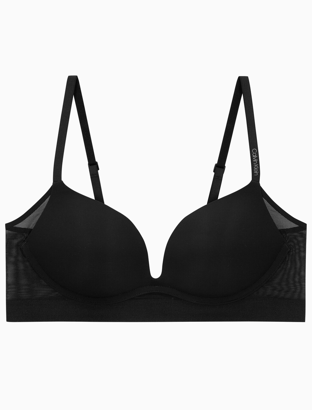 Buy 여성 인비져블 NSE 메쉬 AF 푸쉬업 플런지 in color BLACK