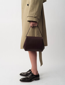 Buy TINA FRAME BAG in color Currant