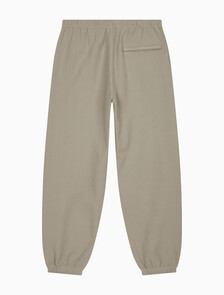 Buy 남성 더블 니트 립 로고 조거 팬츠 in color VINTAGE KHAKI