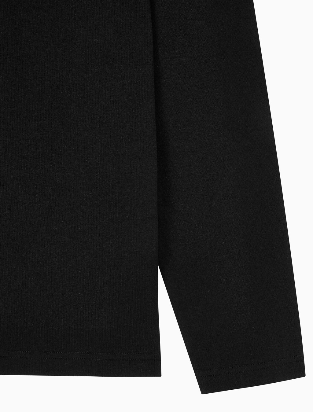 Buy 남성 릴렉스핏 인스티튜셔널 로고 긴팔 티셔츠 in color CK BLACK
