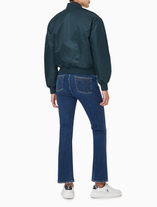 Buy 여성 필드 나일론 보머 자켓 in color NAVY
