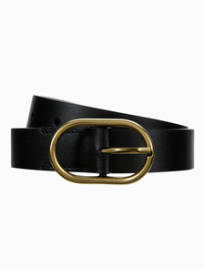Buy 여성 CKJ 캐주얼 핀버클 벨트 25mm in color BLACK