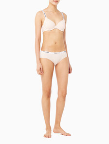 Buy 여성 테일러드 로고 AF 힙스터 팬티 in color LIGHT PINK