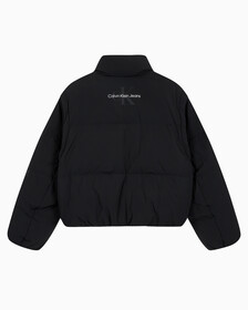 Buy 여성 다운 롱 지퍼 자켓 in color CK BLACK