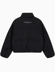 Buy 여성 다운 롱 지퍼 자켓 in color CK BLACK