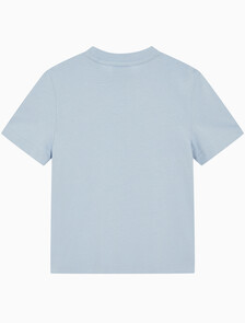 Buy 여성 아카이브 로고 크루넥 티셔츠 in color LIGHT BLUE