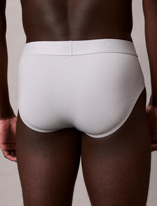 Buy 남성 CK 블랙 마이크로파이버 힙브리프 in color HARBOR MIST