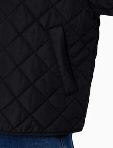 Buy 여성 라이트웨이트 퀼티드 자켓 in color CK BLACK