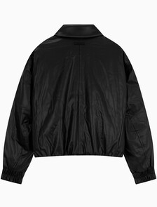 Buy 여성 폭스레더 봄버 in color BLACK