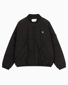 Buy 남성 울트라 라이트 다운 봄버 자켓 in color CK BLACK