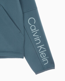 Buy 남성 릴렉스핏 풀집업 후디 in color OCEAN TEAL/ BLK