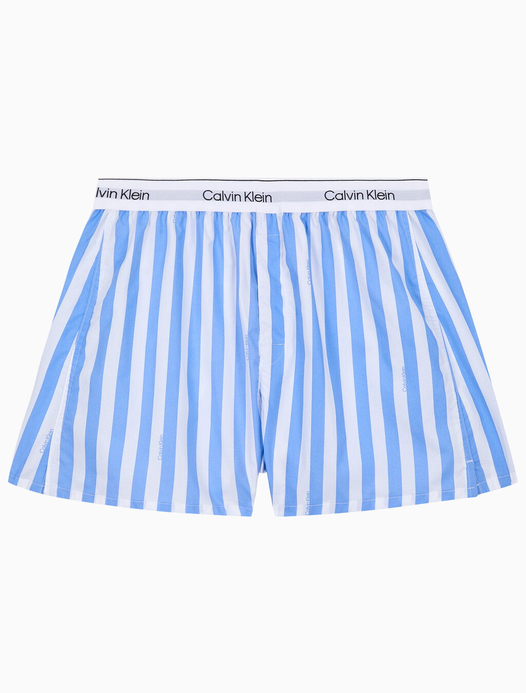 Buy 남성 코튼 포플린 박서 in color Blue Print