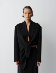 Buy PETUNIA WOMENS JACKET in color BLACK