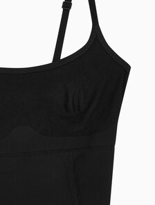 Buy 여성 세큐어 스컬프트 심리스 바디 브리퍼 in color BLACK