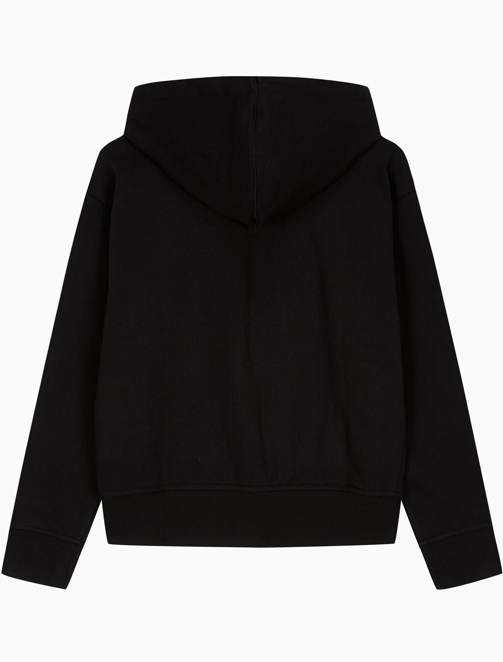 Buy 여성 아카이브 로고 프렌치 테리 풀집업 후디 in color BLACK
