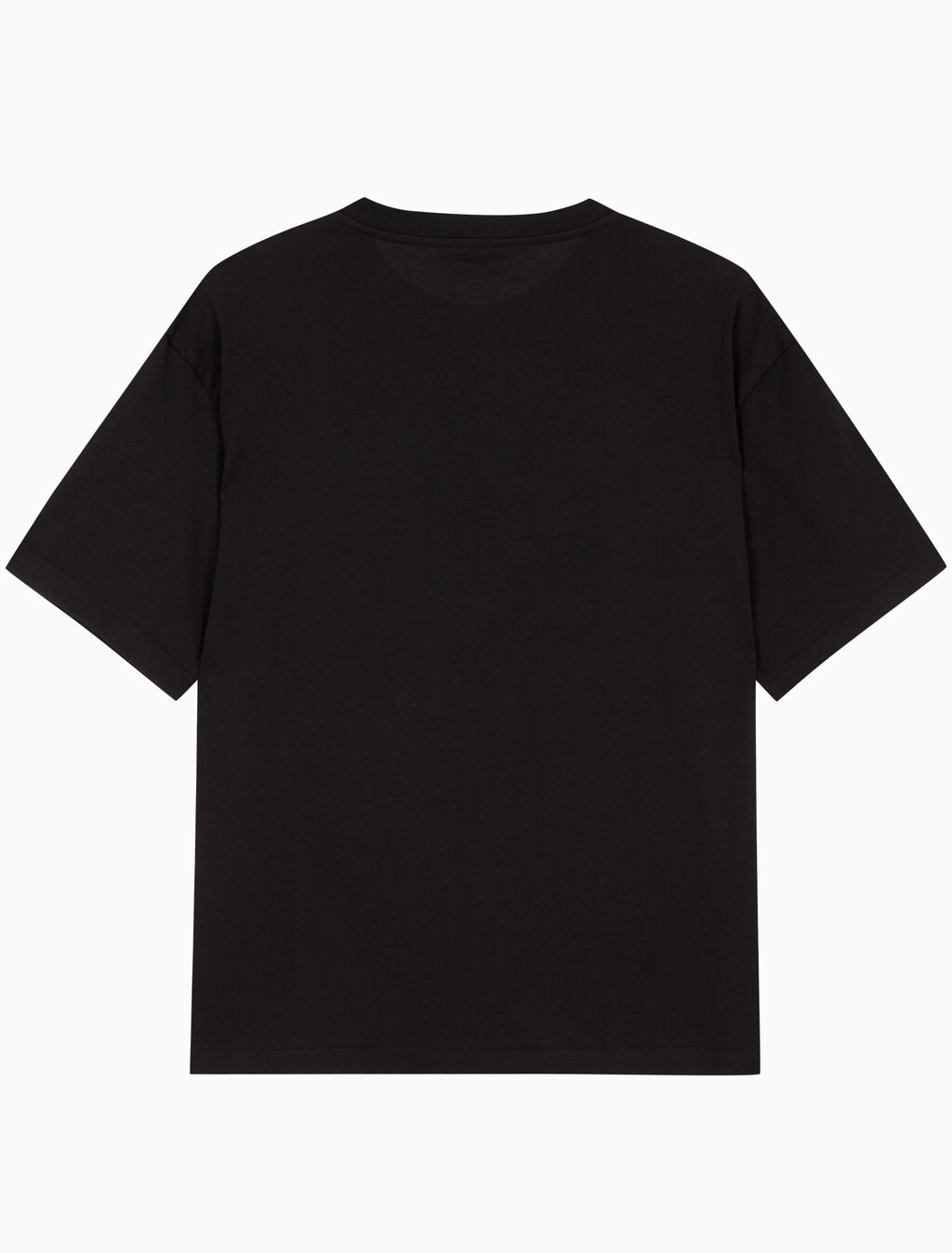 Buy 남성 릴렉스핏 모노그램 로고 반팔 티셔츠 in color BLACK