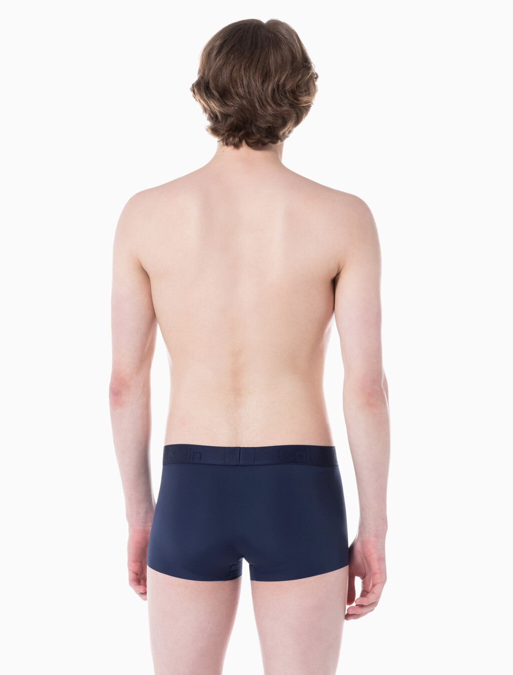 Buy 남성 CK 블랙 쿨링 로우라이즈 드로즈 in color BLUE SHADOW