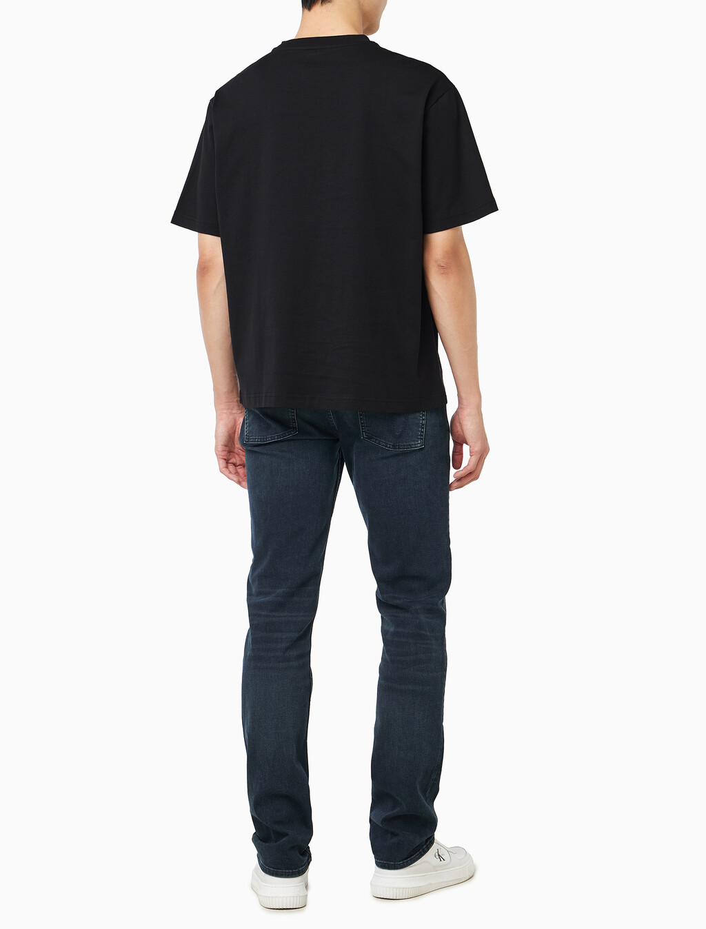 Buy 2PACK 모노그램 로고 반팔 티셔츠 in color Black / White