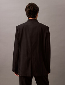 Buy 여성 울 개버딘 더블 자켓 in color BLACK BEAUTY