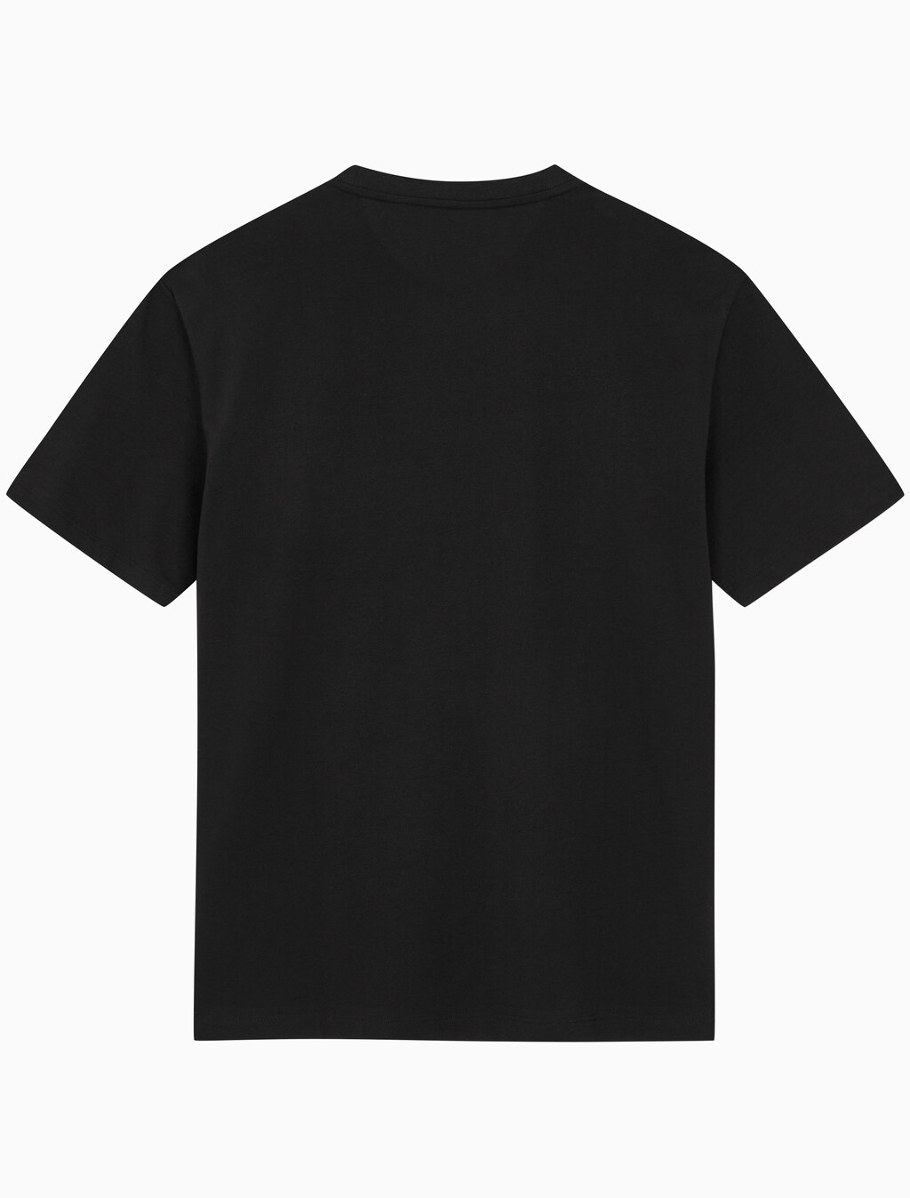 Buy 남성 레귤러핏 인스티튜셔널 로고 반팔 티셔츠 in color BLACK