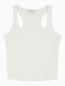 Buy 여성 2 IN 1 크루 풀오버 in color WHITE