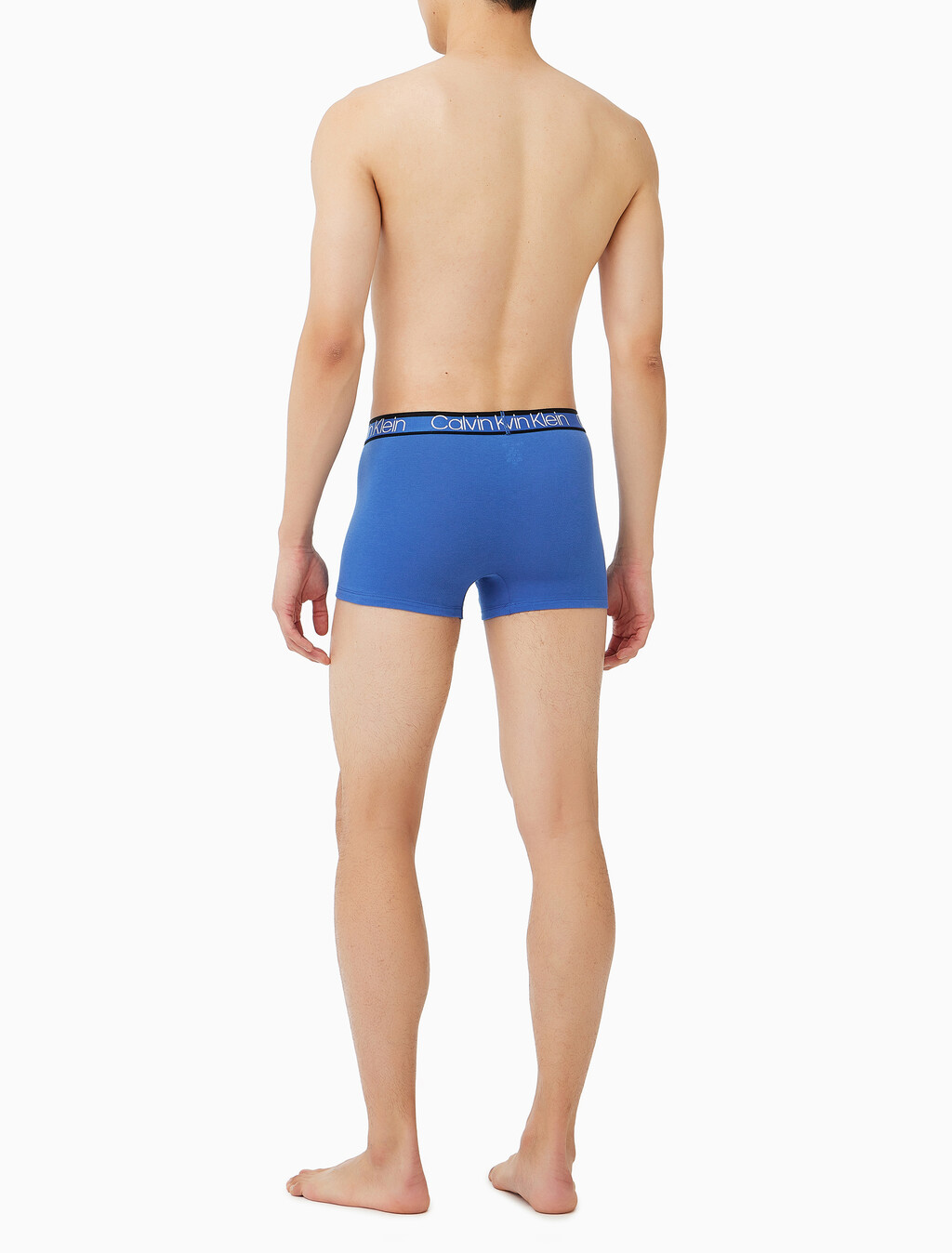 Buy 남성 WB 코튼 스트레치 버라이어티 팩 트렁크 3PK in color Black / Blue / Grey