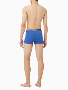 Buy 남성 WB 코튼 스트레치 버라이어티 팩 트렁크 3PK in color Black / Blue / Grey