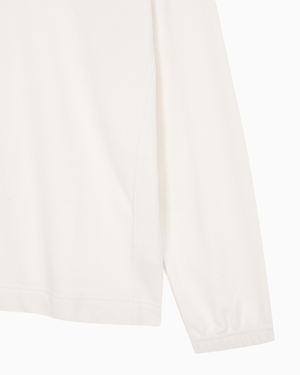 Buy 남성 릴렉스 핏 에센셜 스웻셔츠 in color WHITE