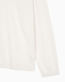 Buy 남성 릴렉스 핏 에센셜 스웻셔츠 in color WHITE