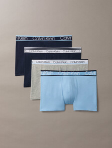 Buy 남성 WB 코튼 스트레치 버라이어티 팩 트렁크 4PK in color navy / blue / grey / navy 