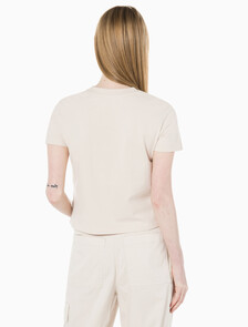 Buy 여성 1987 로고 베이비핏 반팔 티셔츠 in color BLUR FLORAL_BLACK