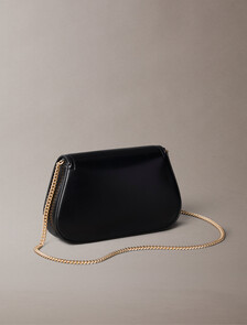 Buy 여성 하드웨어 모노그램 미디움 체인 지갑 in color BLACK