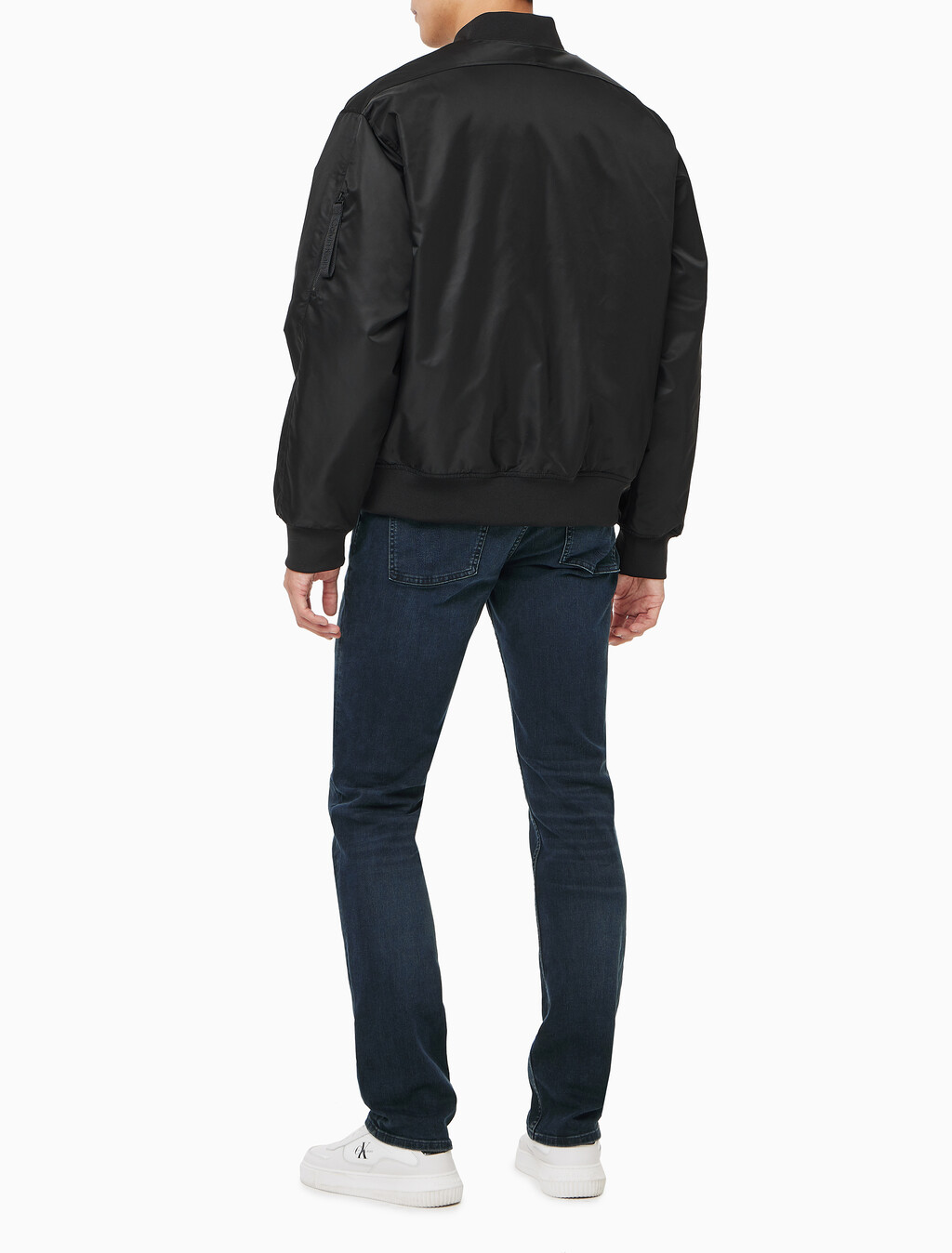 Buy 남성 히어로 봄버 자켓 in color BLACK