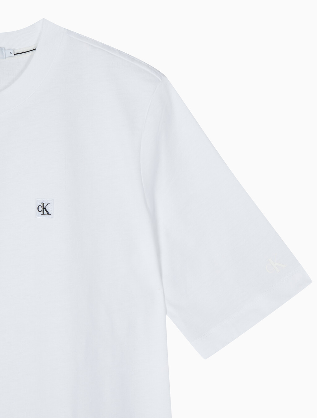 Buy 여성 릴렉스 로고 반팔 티셔츠 in color BRIGHT WHITE