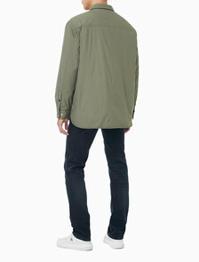 Buy 남성 패디드 셔츠 자켓 in color Kaki