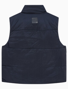 Buy 남성 리버서블 코듀로이 푸퍼 베스트 in color DARK SAPPHIRE