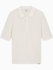 Buy 코튼 와플 폴로 칼라 스웨터 in color TOFU