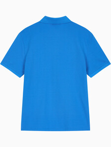 Buy 모노그램 피케 폴로 티 in color FRENCH BLUE