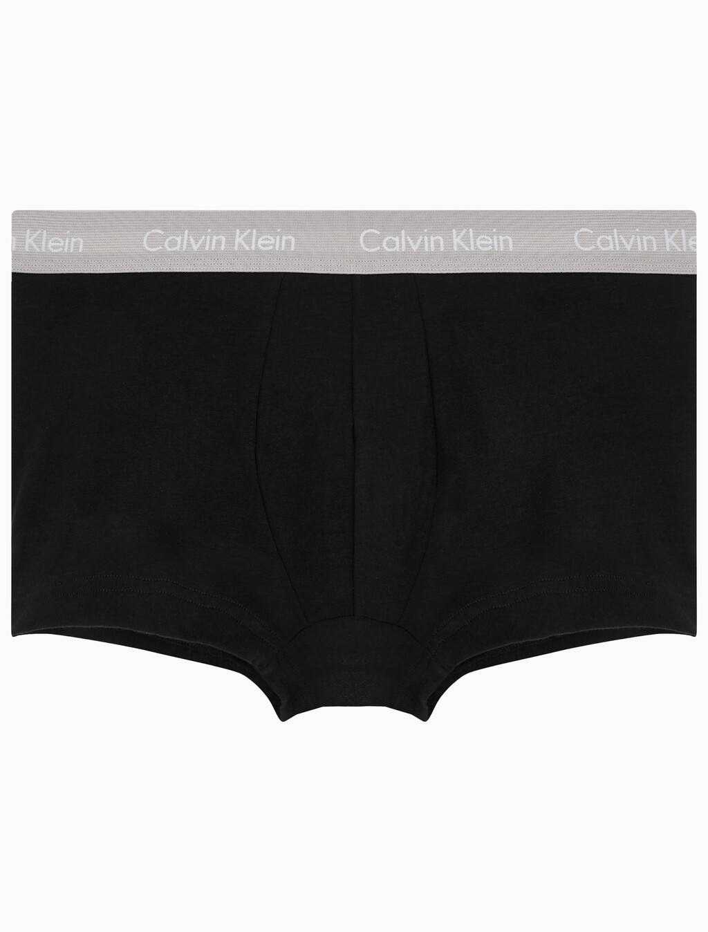 Buy 남성 EU 코튼 스트레치 3PK 로우 라이즈 드로즈 3PK in color BLACK